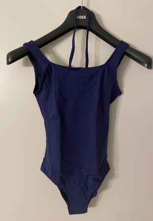 Neuer d‘blauer Ballettbody Gr. M mit Gürtel für RAD