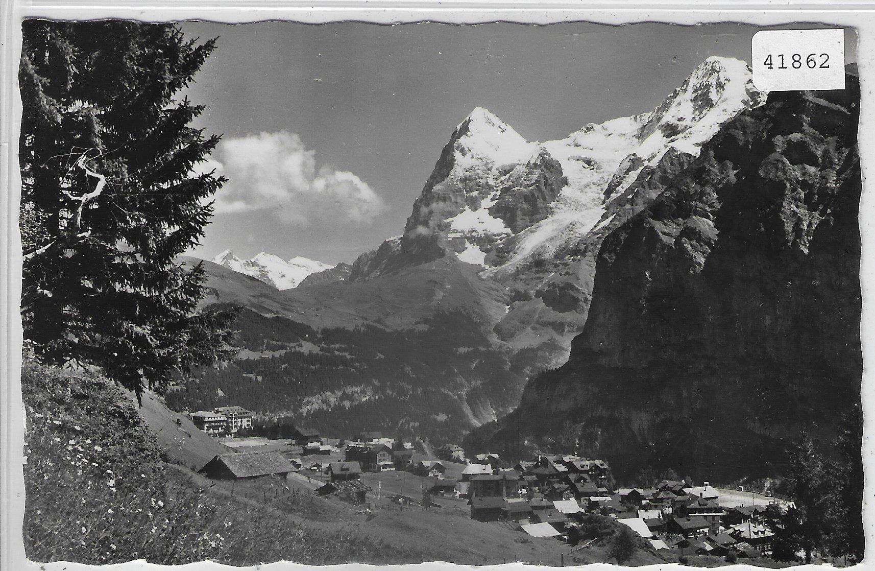 Cartoline postali: Mürren - Eiger & Mönch – Usato da Ettingen venduto da Kartenplanet