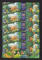 R5482  /  AUSTRALIE 1994 5 blocs jardin zoologique XX