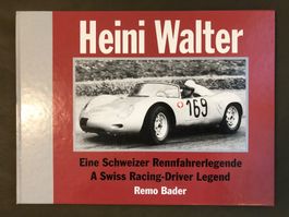 Buch Heini Walter (Rennfahrer) signiert von Heini Walter