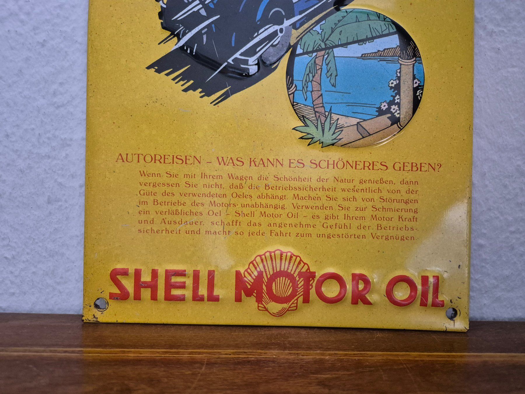 Shell Schilder: Blechschild Shell Tankstelle Tanksäule Limitiert 1993 Blech – Gebraucht aus Neuhausen von rraayy 2