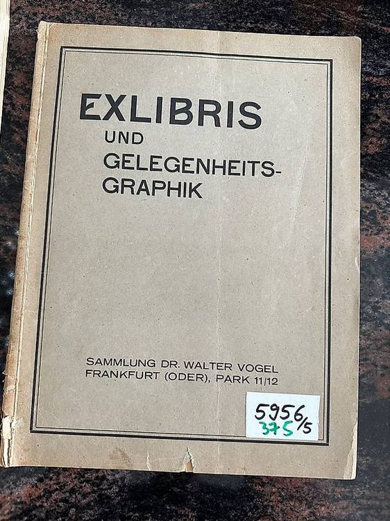 Livres: 5 Bücher/Hefte Ex Libris 1928, 1947, 1930 – D'occasion à Weggis par urs_rj7p 3