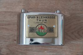 Spardose + Schlüssel - Spar- & Leihkasse Thun