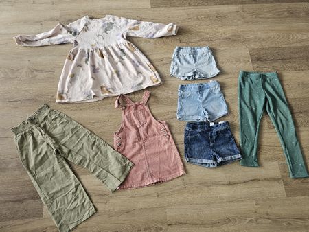 Sommer Set Mädchen Grösse 122 Kleider, Hosen