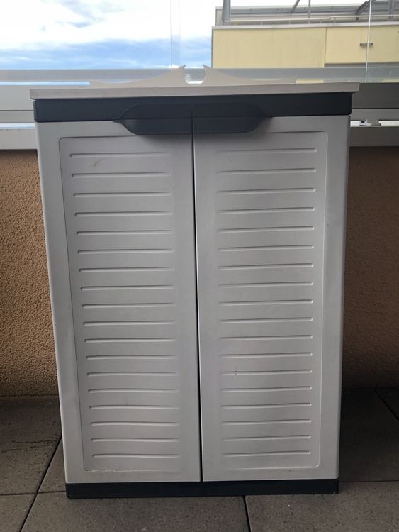 Wetterfester Schrank für Balkon/Garten Kaufen auf Ricardo