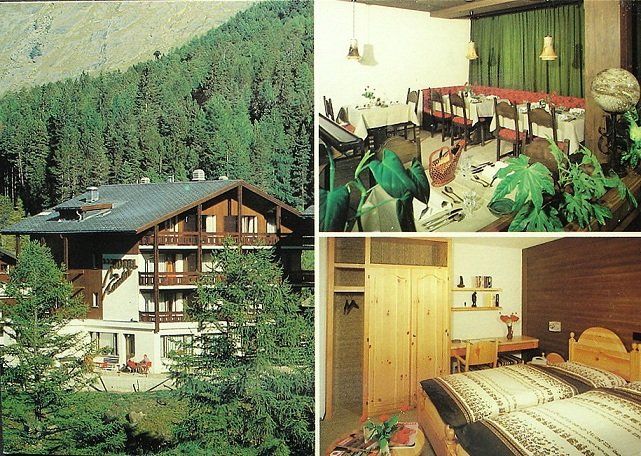 Ansichtskarten: SAAS-FEE Hotel Condor - Cornelia Bumann – Neu (gemäss Beschreibung) aus Jona von philajona