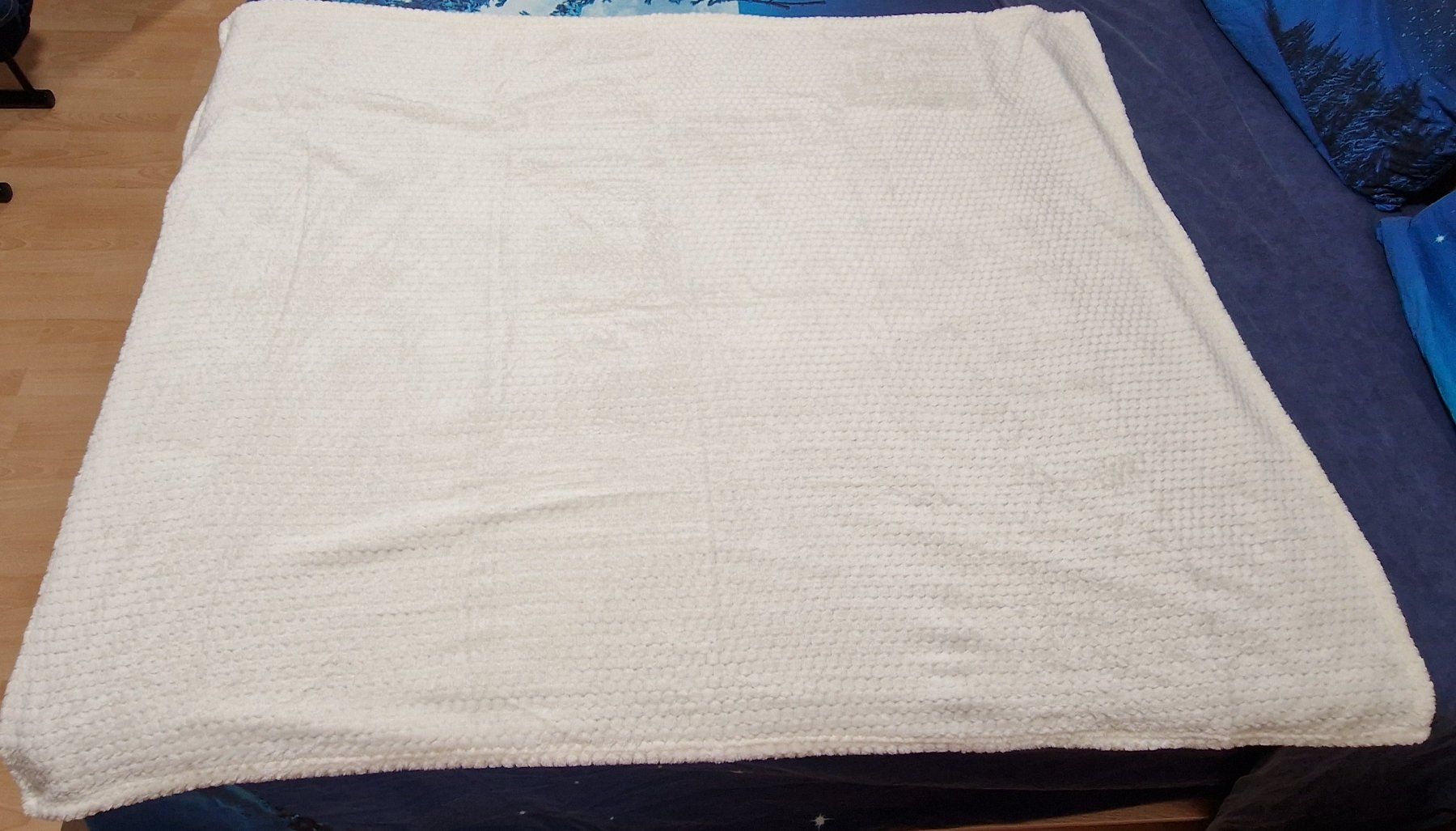 Coop Decken: Plaid blanc neuf – Neu (gemäss Beschreibung) aus Fleurier von Tortue26 2