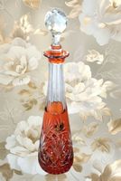 Carafe ambre modèle Massenet en cristal de Saint Louis