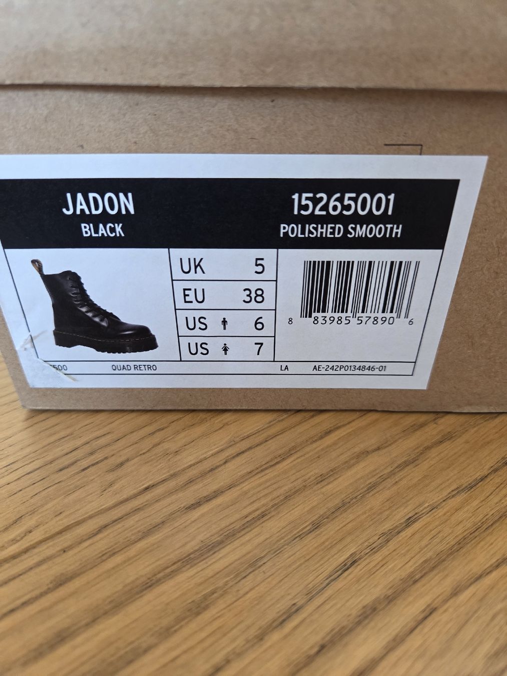 Dr. Martens Scarpe da uomo: Dr. Martens schwarz Gr. 38 neu – Nuovo (secondo la descrizione) da Röschenz venduto da Tschuls87 5