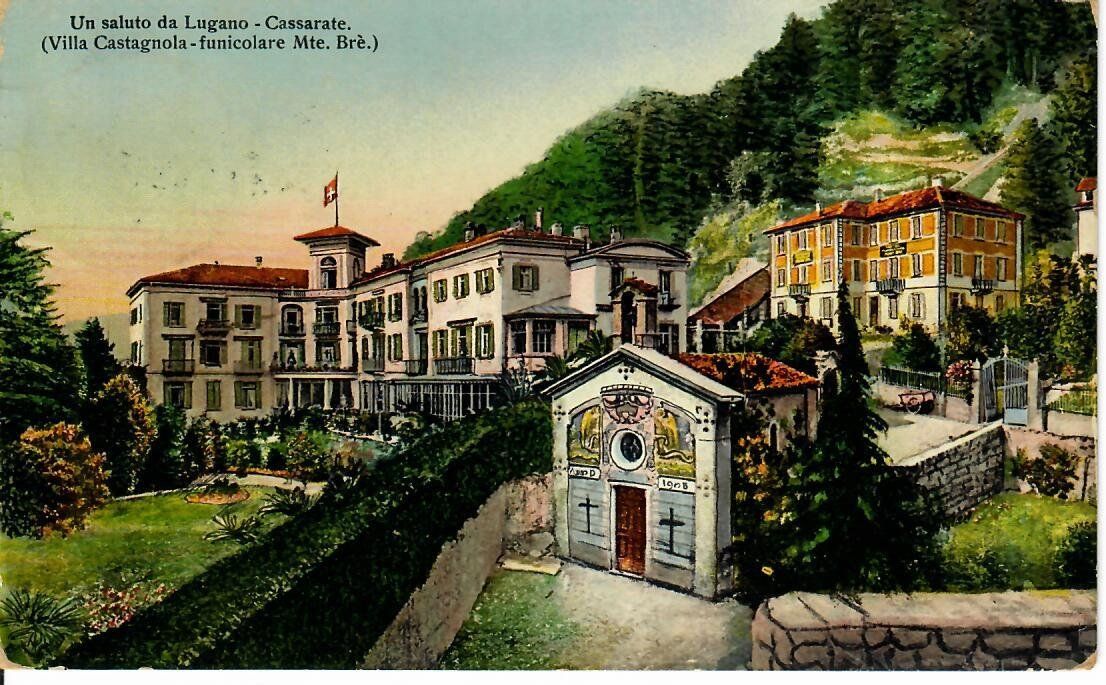 Cartoline postali: Un saluto da Lugano - Cassarate – Usato da Hochdorf venduto da Ziegel-16