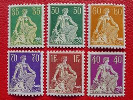1933+1934 Nr.111z-176z (geriffeltes Papier */**) Kat: 317.-