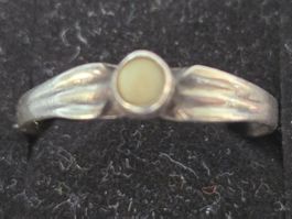 Bague en Argent 925 avec pierre de lune taille 55 ☆☆☆