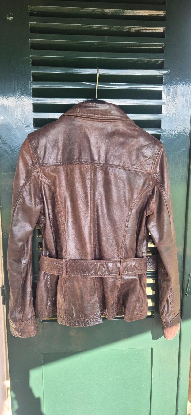 Jacken: Lederjacke braun – Gebraucht aus Worb von Satchmo04 4