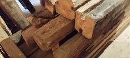 Alte Holzbalken, rustikal, ideal für den Innenausbau, Decko