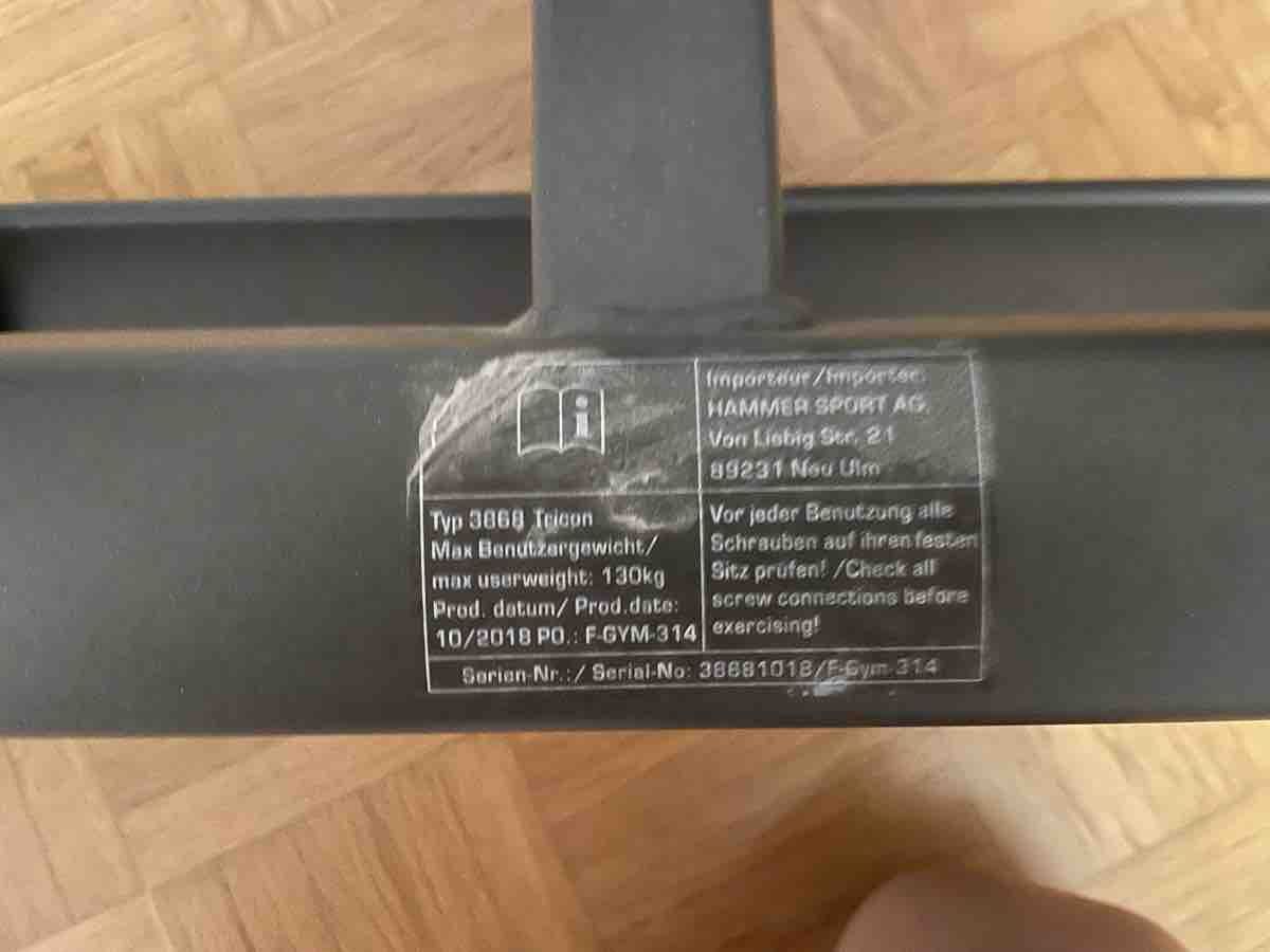 Finnlo Hometrainer: Finnlo Tricon Rückentrainer – Nuovo (secondo la descrizione) da Basel venduto da rom_ykz5 3