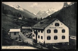 Davos, Gasthaus zur Mühle im Sertigtal