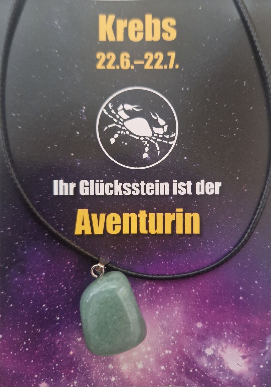 Pendentifs: Glückstein Krebs – Neuf avec emballage d'origine à Graben par pen_mr7n