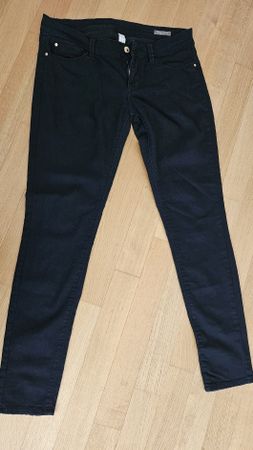 Mango Jeans Schwarz Gr. 38