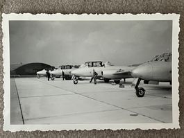 Foto 9x6 Düsenjäger Gloster Meteor erster Jet der Briten