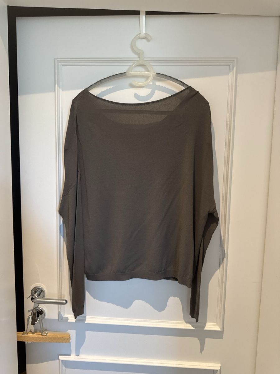 Pullover & Sweatshirts: PESERICO Spa Damen Pullover grau Grösse 48 italien – Gebraucht aus Hüttikon von Cschaerer97 1