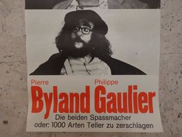 Plakat Kleintheater LU: Byland/Gaulier