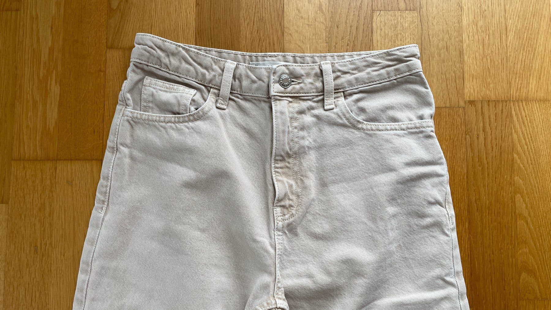 Mango Jeans: Jeans beige Mango, Grösse 36 – Gebraucht aus Burgdorf von Crown. 1