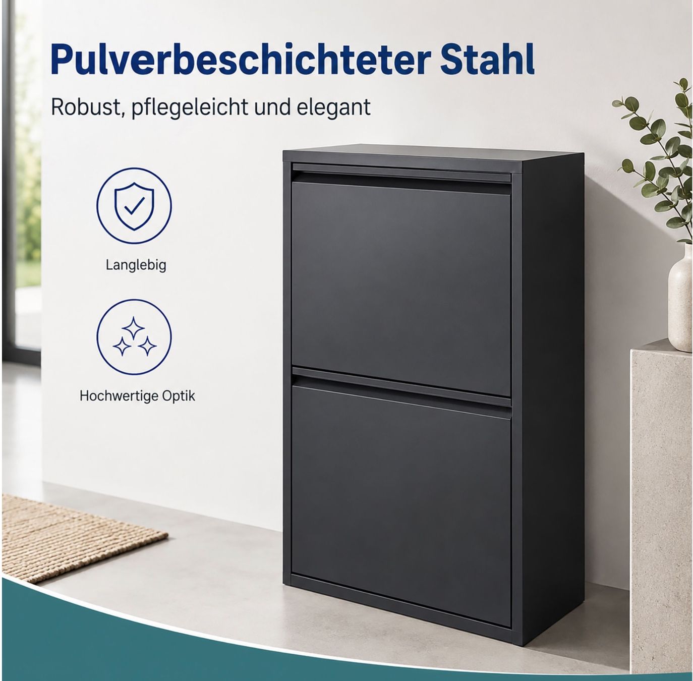 Cestini per rifiuti: Mülleimer 4 Fächer 4x18 l – Nuovo e nell'imballaggio originale da Bülach venduto da StoreInShop.com 9