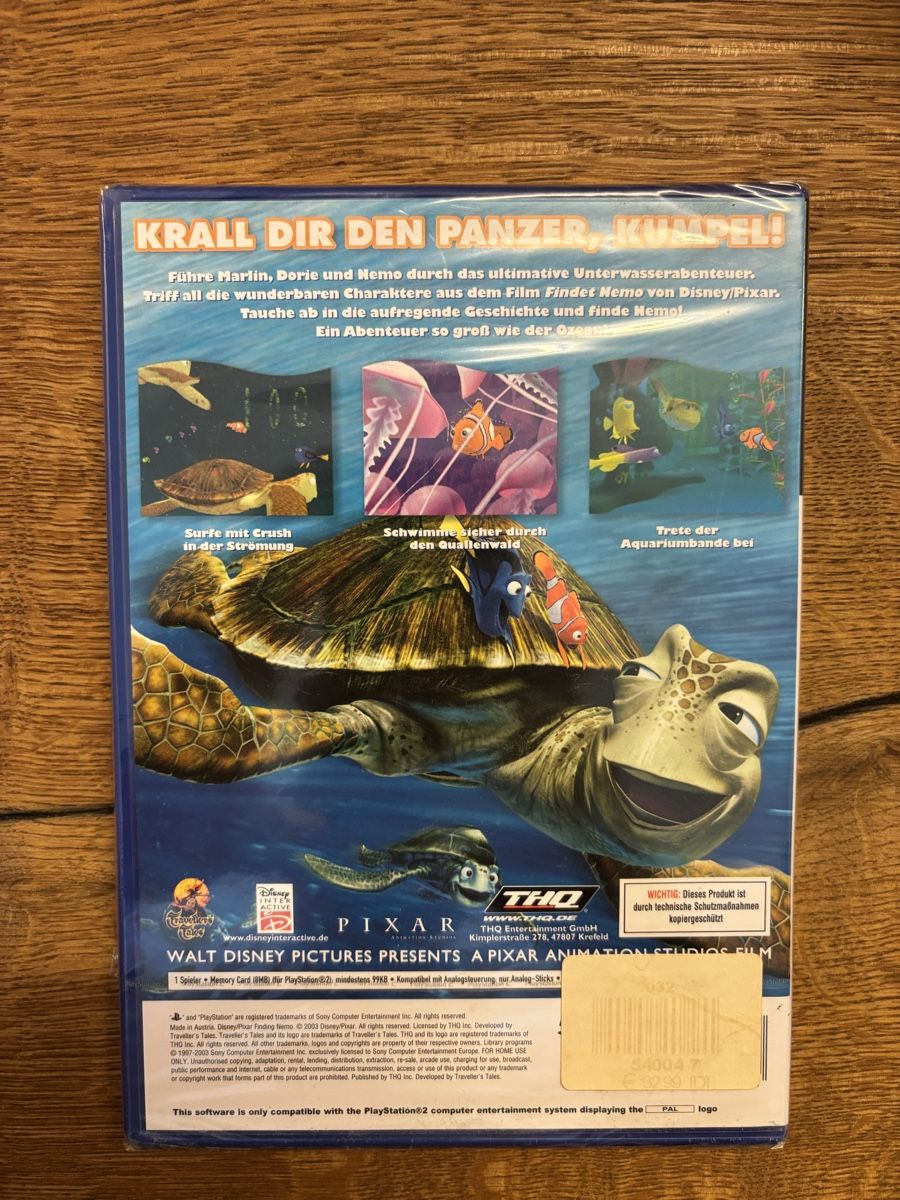 Sony Giochi: PlayStation 2 Findet Nemo SEALED NEU – Nuovo e nell'imballaggio originale da Brütten venduto da Swerman1984 1
