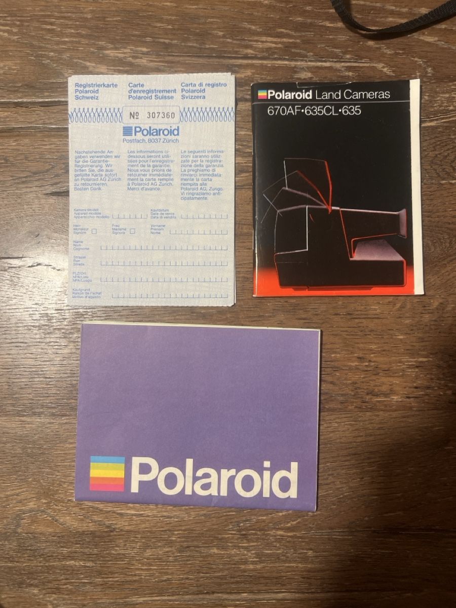 Polaroid Fotocamera: Polaroid Supercolor 635 – Usato da Reiden venduto da Husaberg93 3