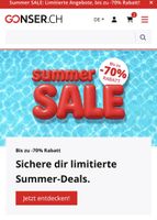 Gutschein 20.- gonser online ch  auf alles ohne Ablauf Datum