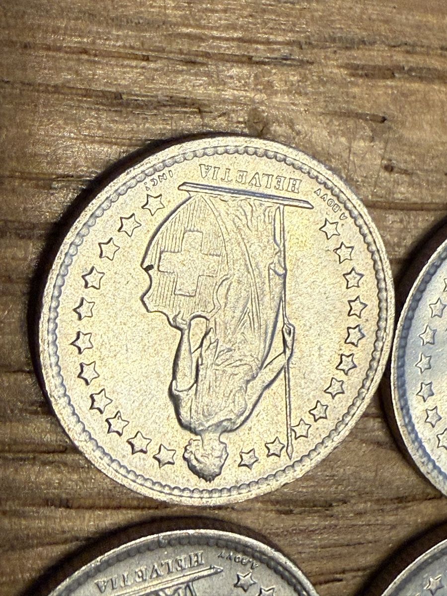 Alle Münzen: 1/2 Franken Silbermünzen 50 Rappen – Neu (gemäss Beschreibung) aus Goldach von Messerguru 4