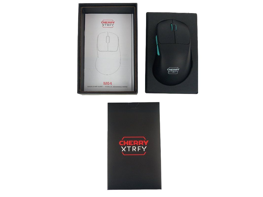 Maus: CHERRY xtrfy M64 Mouse (Wireless; Black) – Gebraucht aus Hünenberg von Restwert_Zug 3