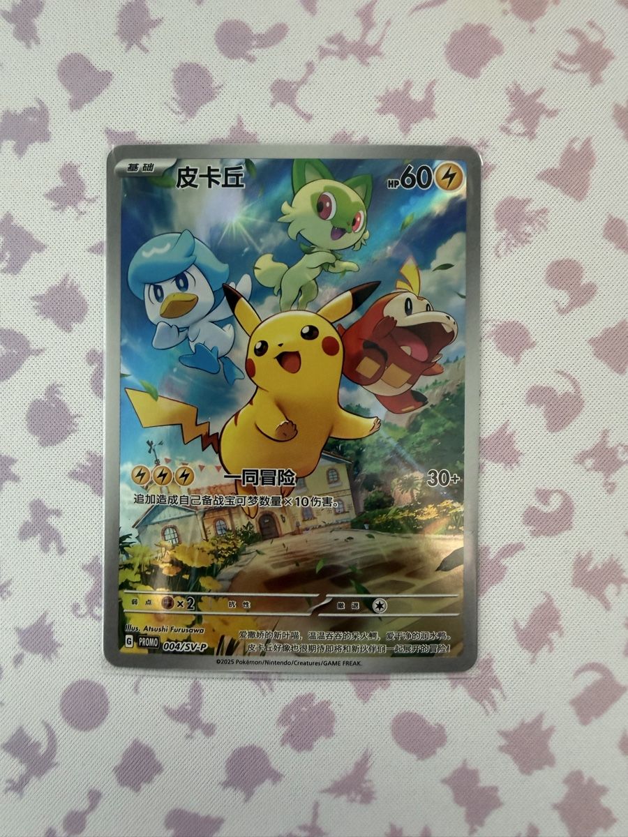 Pokémon Cartes à collectionner: Pikachu promo china  – Neuf (Voir description) à Capolago par ber_52yl