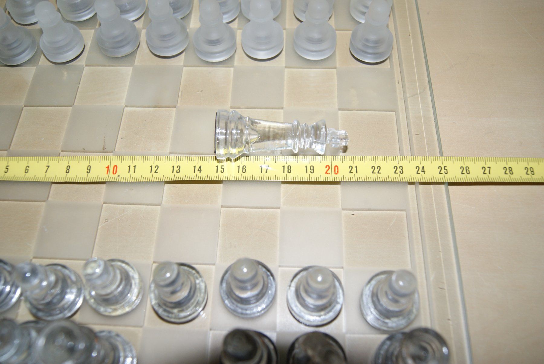 Spiele: Glas – Schachset– Staunton Formfiguren – Gebraucht aus Zürich von Widi1 4