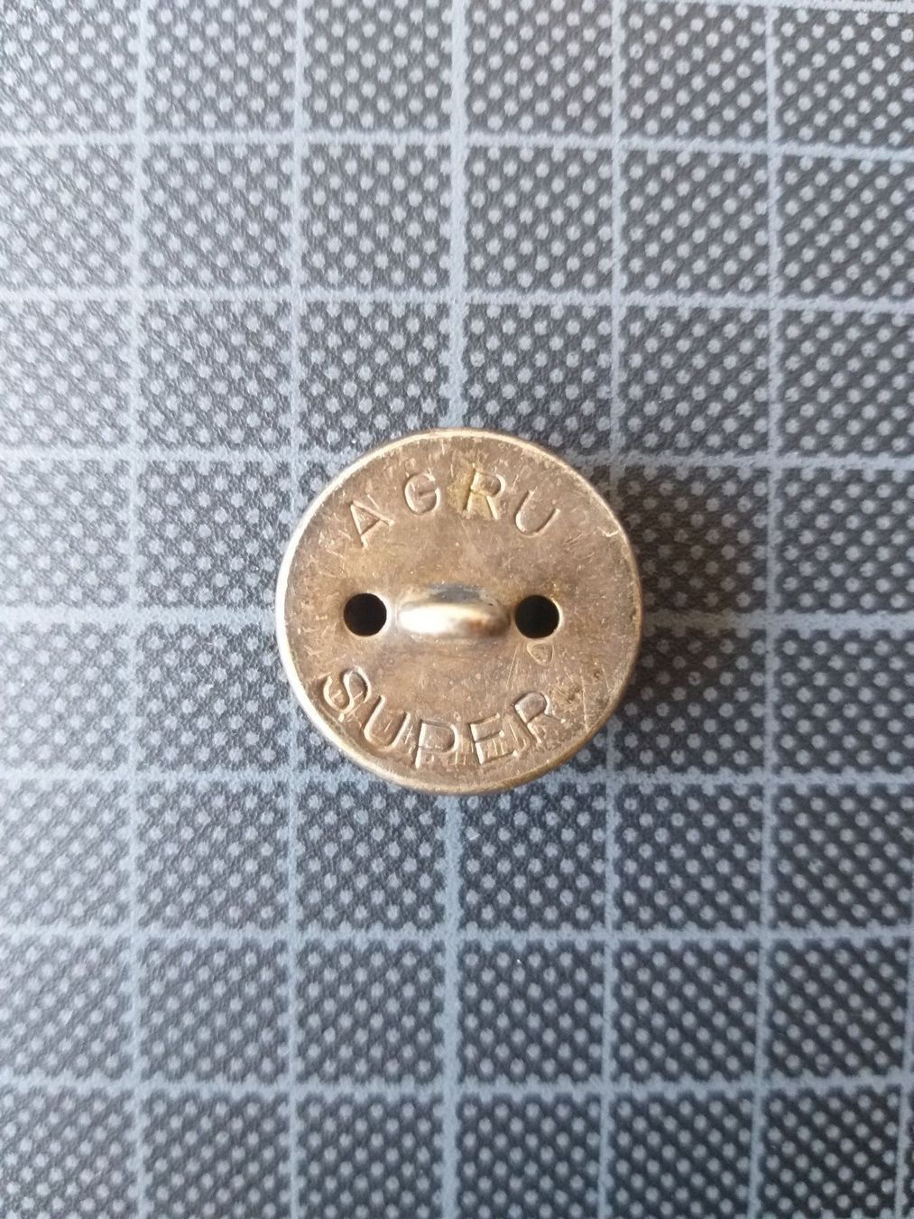 Bottoni: Uniformknopf 21.5 mm Musik AGRU – Usato da Bauma venduto da SwissMilitaria 1