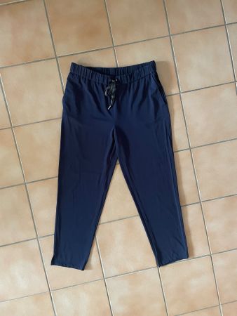 Fabiana Filippi Hose dunkelblau Luxus Basic