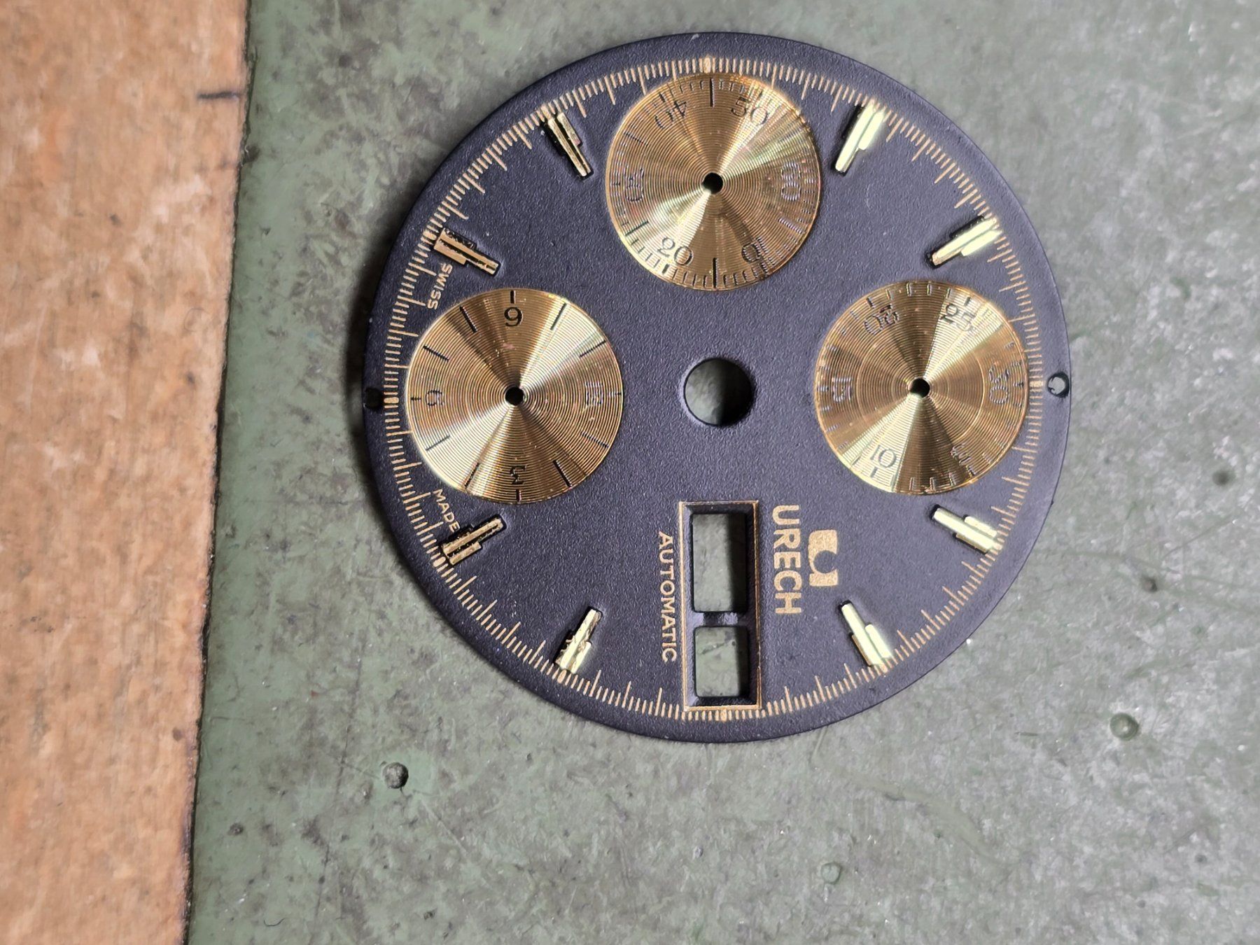 Orologi: Cadran pour mouvement 7750 Urech – Usato da Tramelan venduto da Nirdan 1