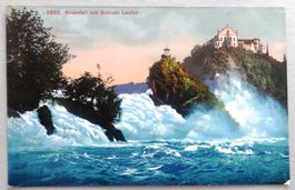 Rheinfall mit Schloss Laufen