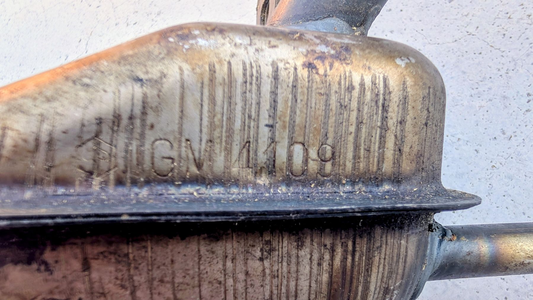 Vespa Sistemi di scarico: Original Piaggio Vespa 50 Auspuff – Nuovo e nell'imballaggio originale da Oberriet SG venduto da Bokost 3