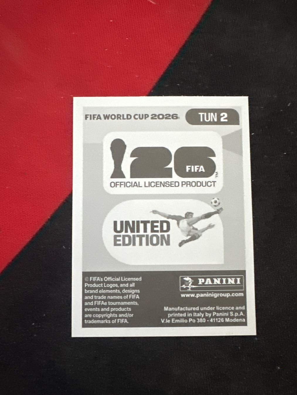 Panini Carte collezionabili: Panini FIFA WM 2026 Sticker - TUN 2 – Usato da Sulz AG venduto da DealWerk 1