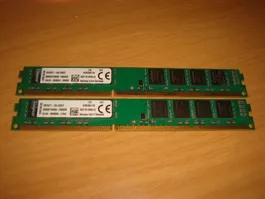 2 stück 8gb ddr3 PC3 12800 (1600) RAM für Computer.