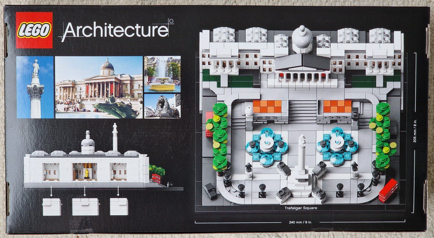 Lego Kit di costruzioni: Lego Trafalgar Square NEU – Nuovo e nell'imballaggio originale da Zürich venduto da Pemberleys 1
