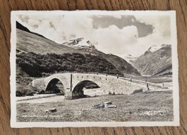Landbrücke bei Hinterrhein 1947