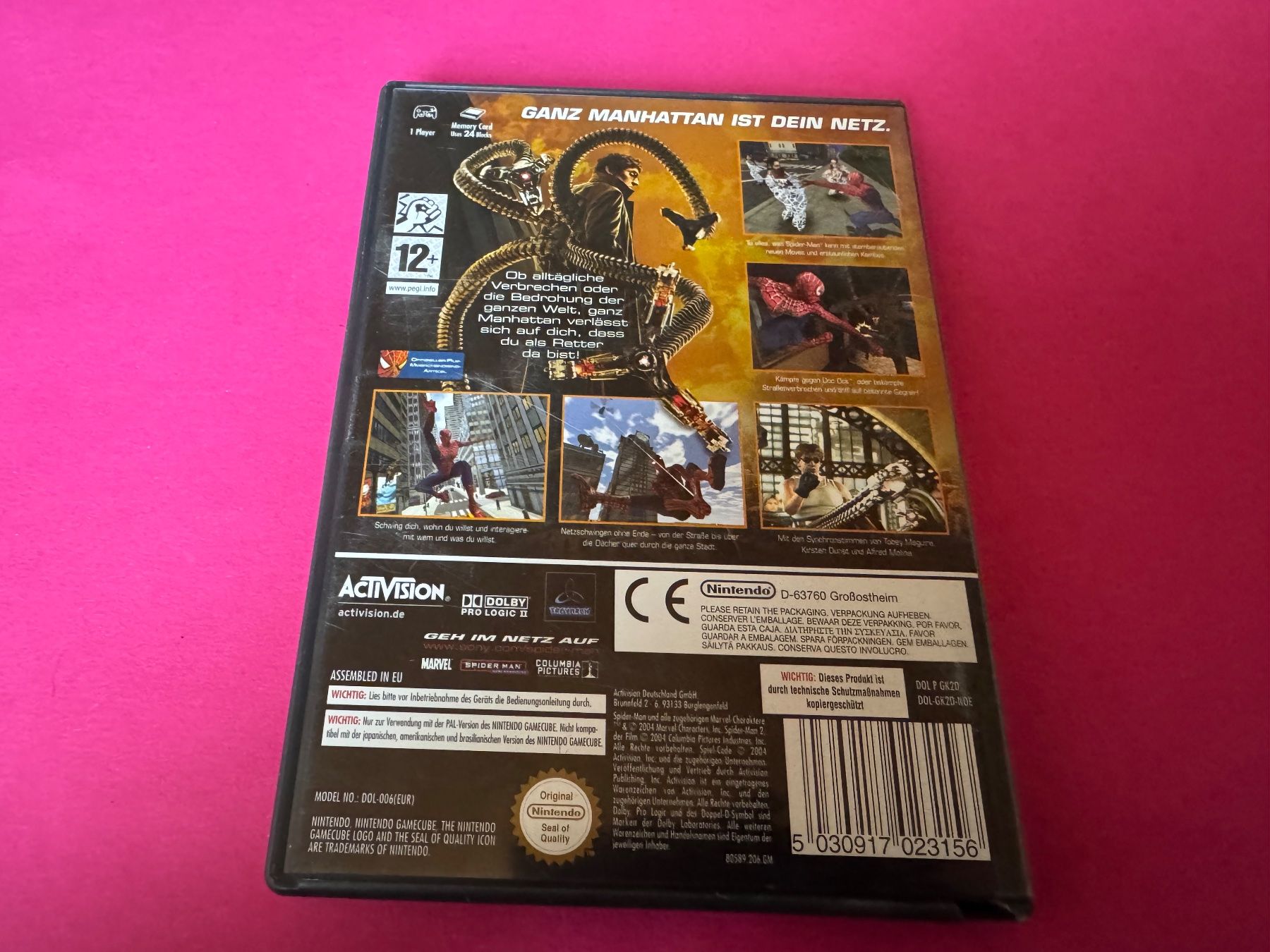 Nintendo Giochi: SPIDERMAN 2 SPIEL FÜR NINTENDO GAMECUBE – Usato da Hägendorf venduto da Briansgameshop 2