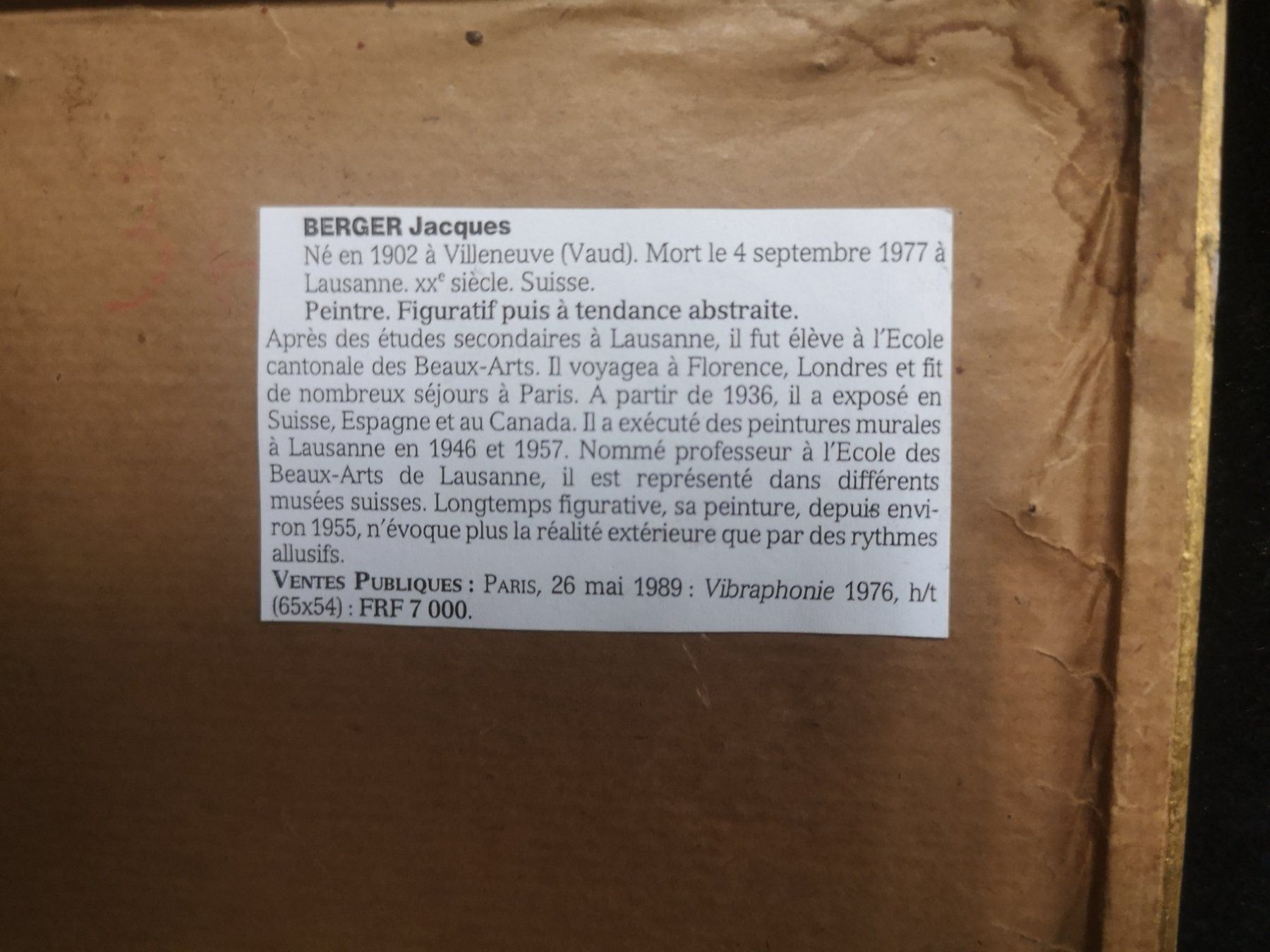 Dipinti: Dessin signé Matin d'hiver Aïre – Usato da Genève venduto da Qanil77 6