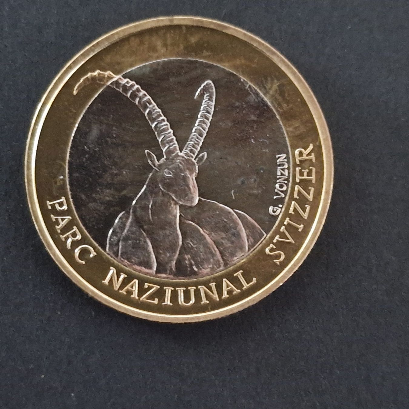 Alle Münzen: CHF 10.- commémorative 2007 Bouquetin – Gebraucht aus Bouveret von psv01 2