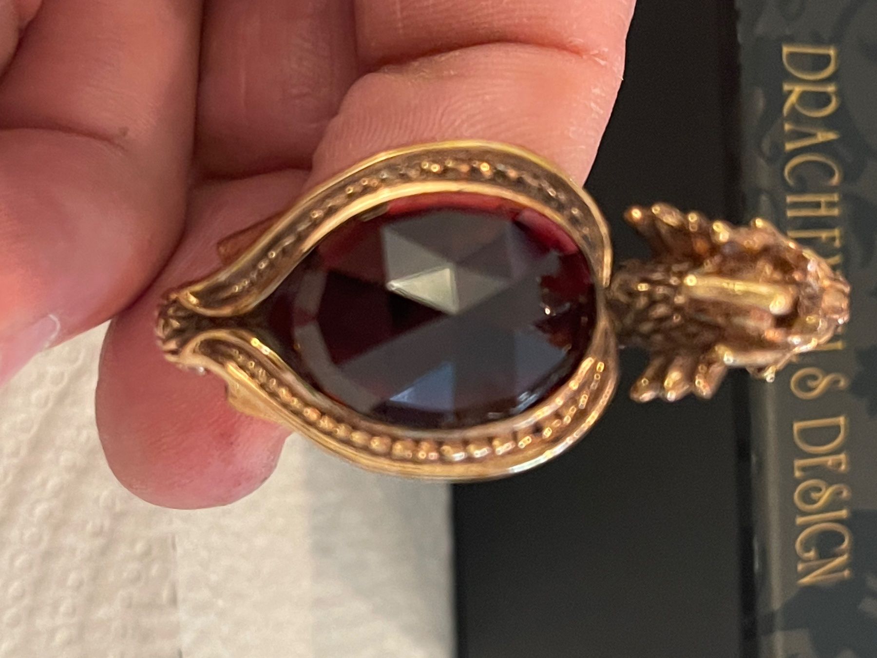 Anelli: Drachenfels Fingerring – Nuovo e nell'imballaggio originale da Rotkreuz venduto da Datoro 3