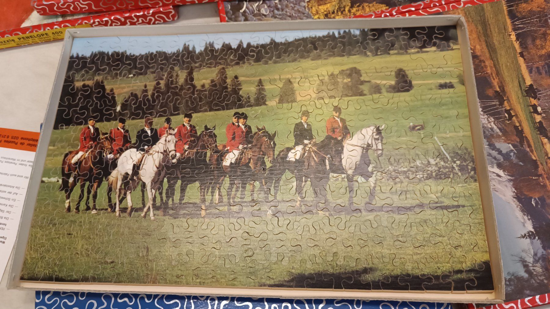 Penelope Puzzles: Penelope Puzzle Reiter Pferde 250 Teilr – Gebraucht aus Reiden von Zofi-Brocki 1