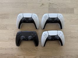 4x Original PS5 DualSense Controller – Defekt (Stick Drift)