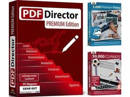PDF Director Premium inkl. Foto-& Clipart-Sammlung